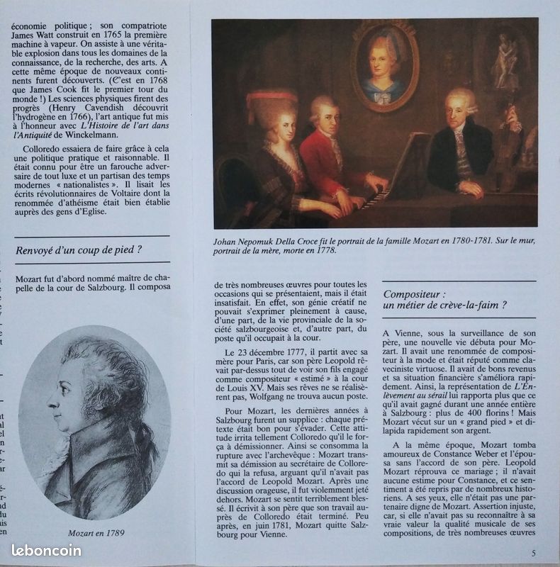 Mozart : Coffret 4 cassettes audio (image 4)