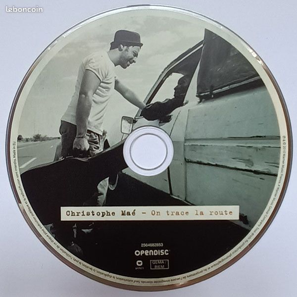 Double CD/DVD Digipack Christophe MAE On Trace La Route (325) (image 3)