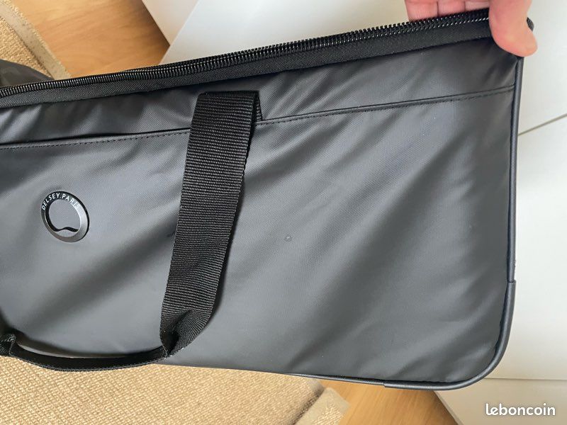Valise souple cabine ou sac de voyage 2R 55 cm Noir - Delsey Paris