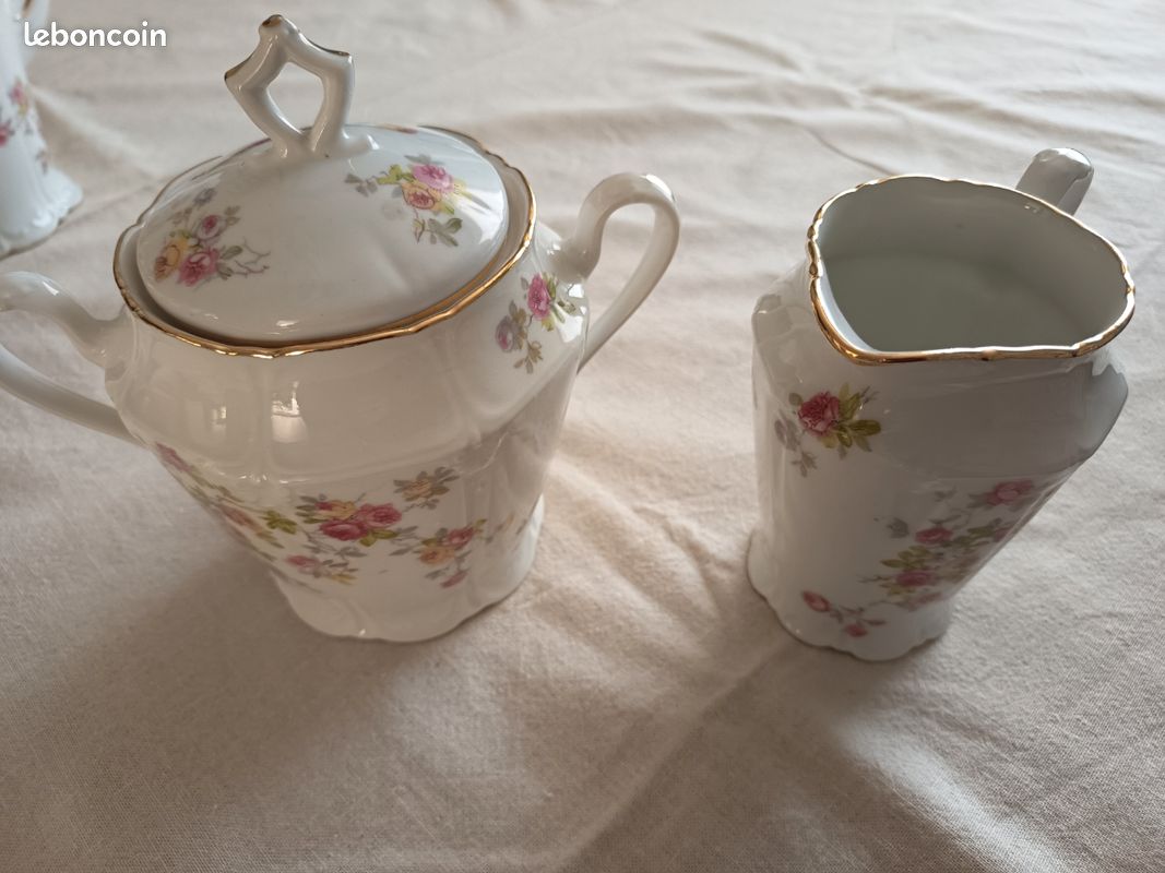 Service complet café porcelaine Bernardaud (image 3)