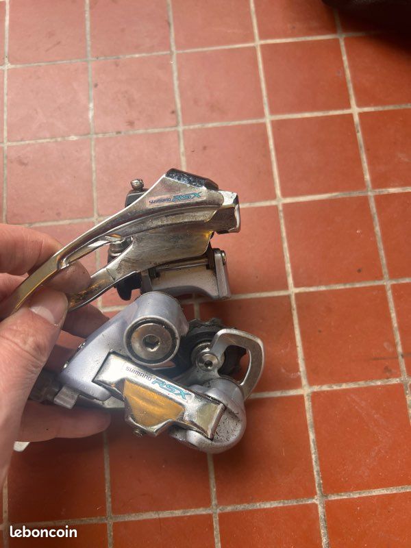 derailleur Shimano RSX RD-A410 old bike bici ALTES FAHRRAD n°A8 derailleur Shimano RSX RD-A410 old bike bici ALTES FAHRRAD n°A8