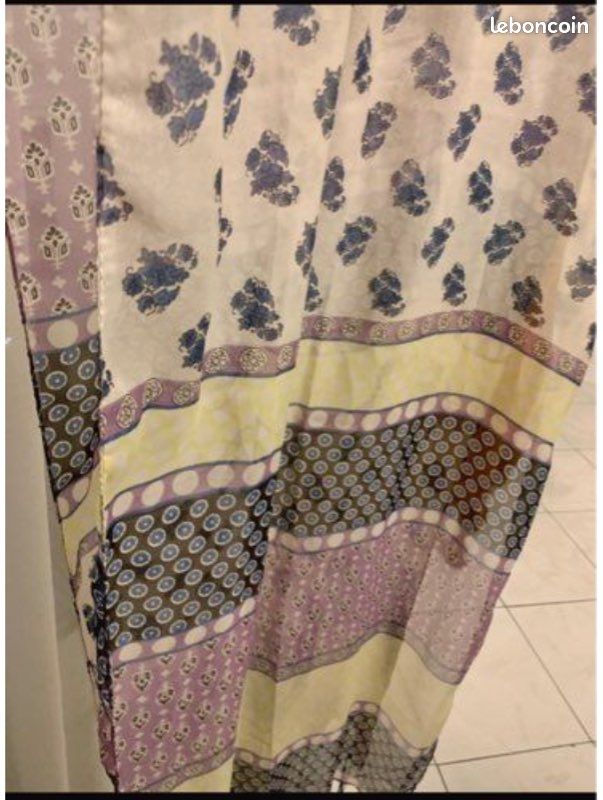 Écharpe polyester colorée (image 5)