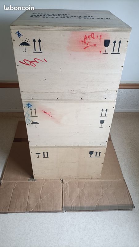 Caisses/Boîtes de rangement bois "47x47x31" (Bien Lire la description SVP) (image 1)