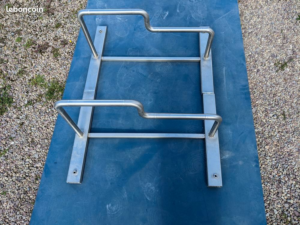 Parallettes en inox (image 1)