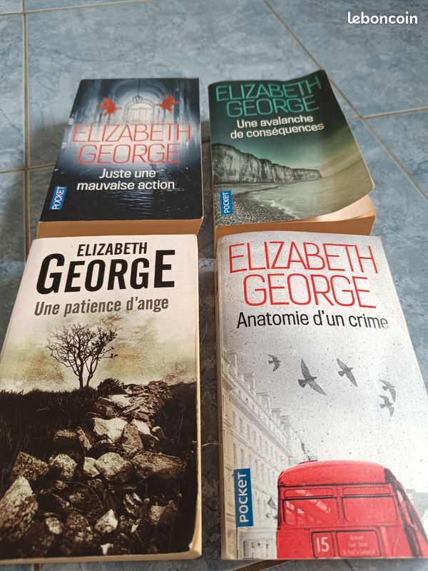 Lot de quatre thrillers Elizabeth George (image 2)