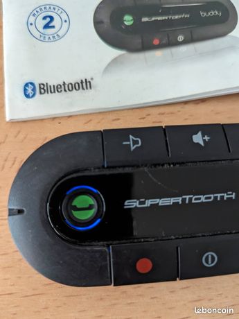 Kit mains libres Bluetooth - voiture Buddy SUPERTOOTH : le kit mains libres  à Prix Carrefour