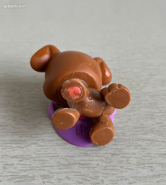 Figurine Littlest PetShop #83 - Chien Boxer - Jouet D'occasion Pour Collection Ou Jeu
