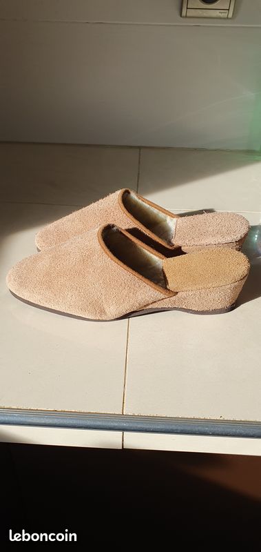 Chaussons mules femme taille 38 (image 3)