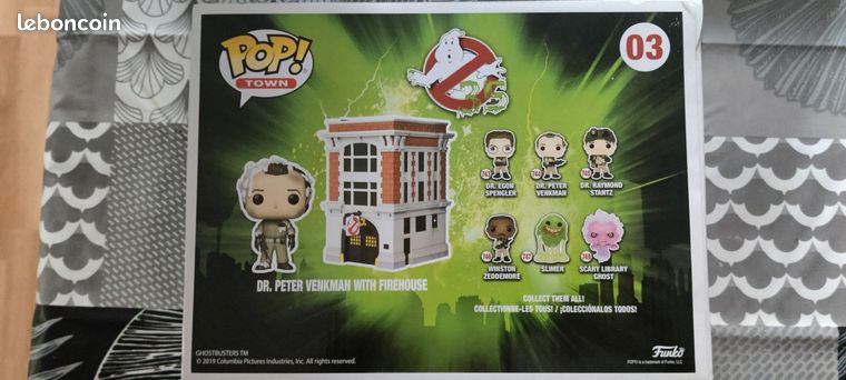 Figurine Celluloïd Ghostbusters (SOS Fantômes) – Vintage Rare – Trouvaille Collector