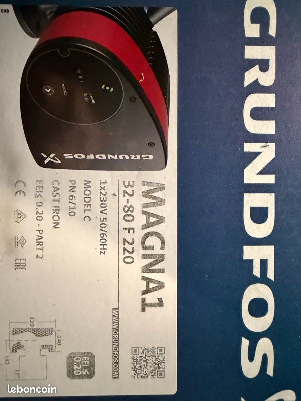 Pompe grundfos x magna 1 (image 1)