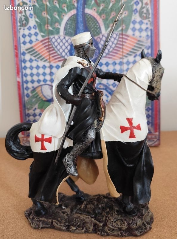 Statue Cavalier Ordre du Temple (image 2)