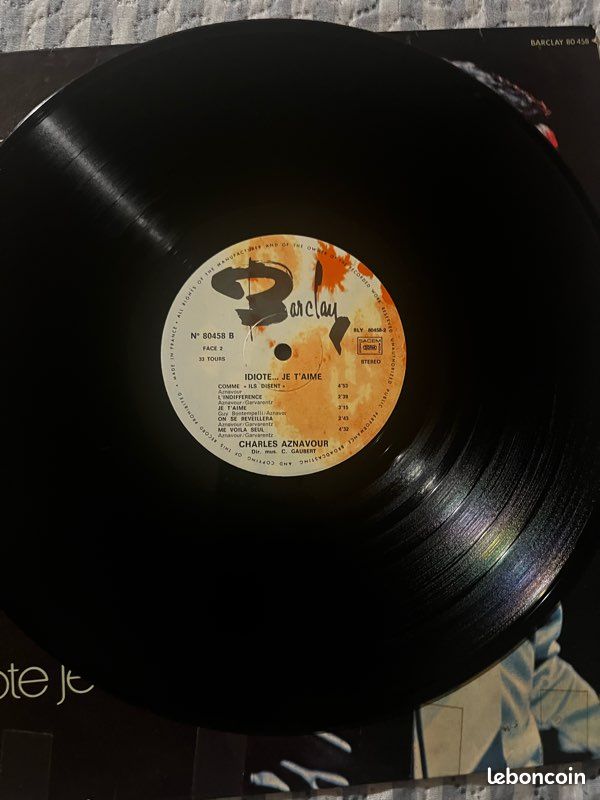Charles Aznavour Album Idiote je t’aime (image 5)