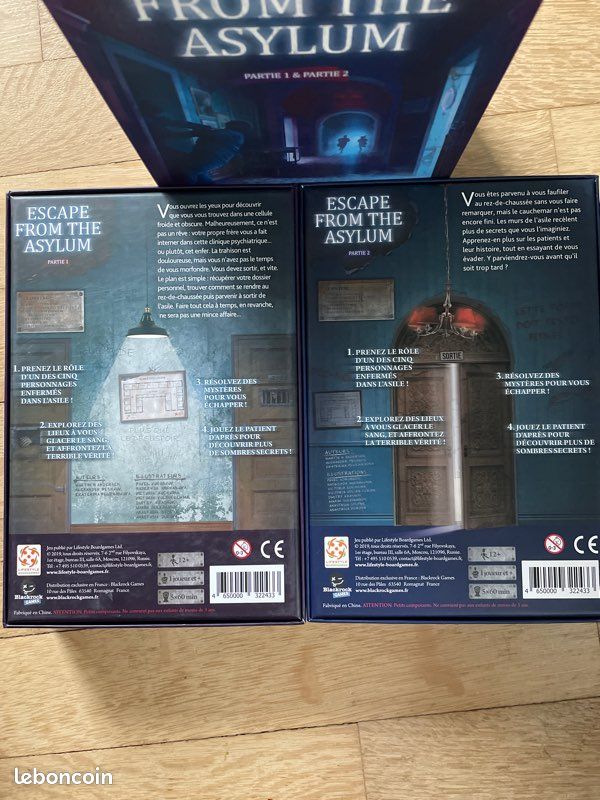Coffret Escape from the Asylum (image 3)