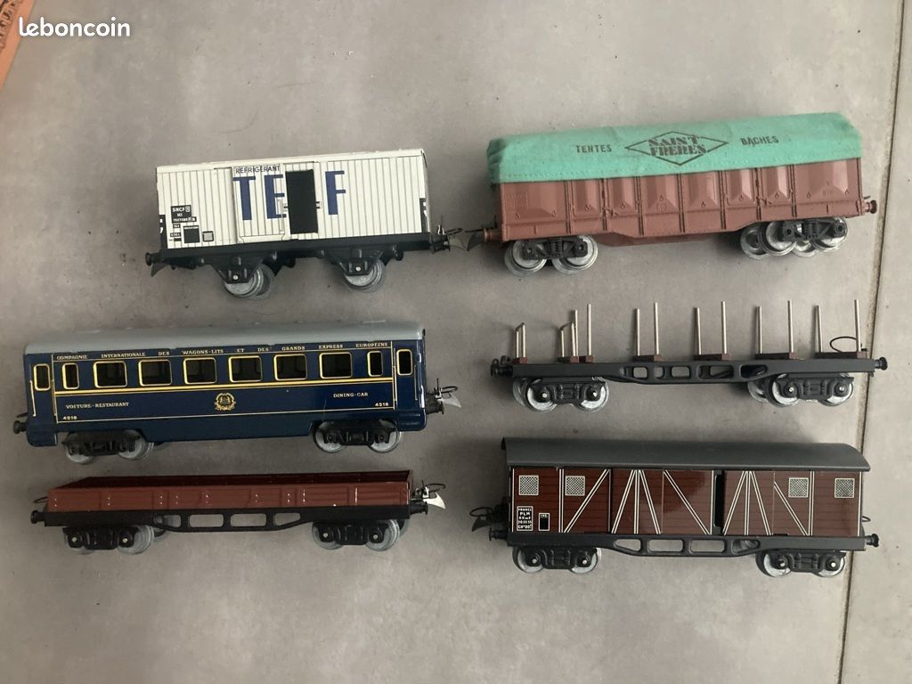 TRAINS HORNBY ANCIEN Viaduc Avec Rampes D'acces Echelle O EUR 94,99