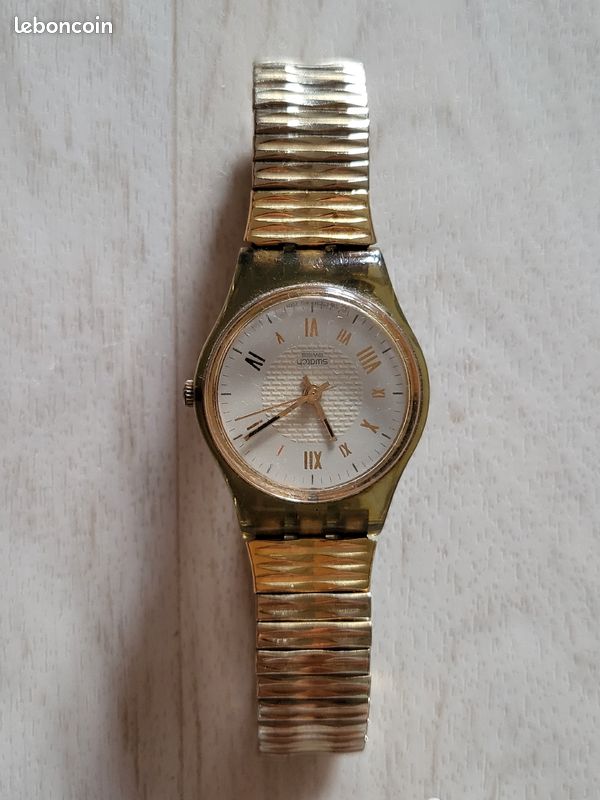 Bracelet Montre Swatch Femme Montre Swatch Femme Doré Bracelet