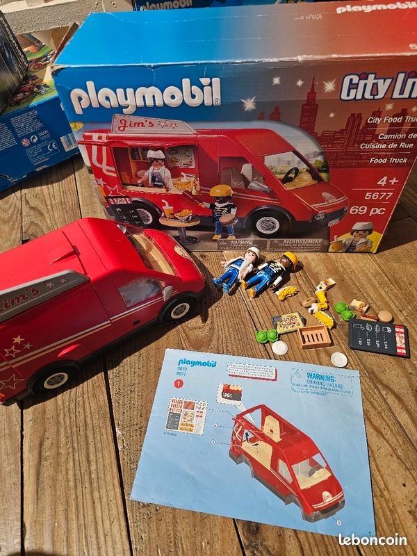 Playmobil 5677 Playmobil Carro De Comida Playmobil Food Truck