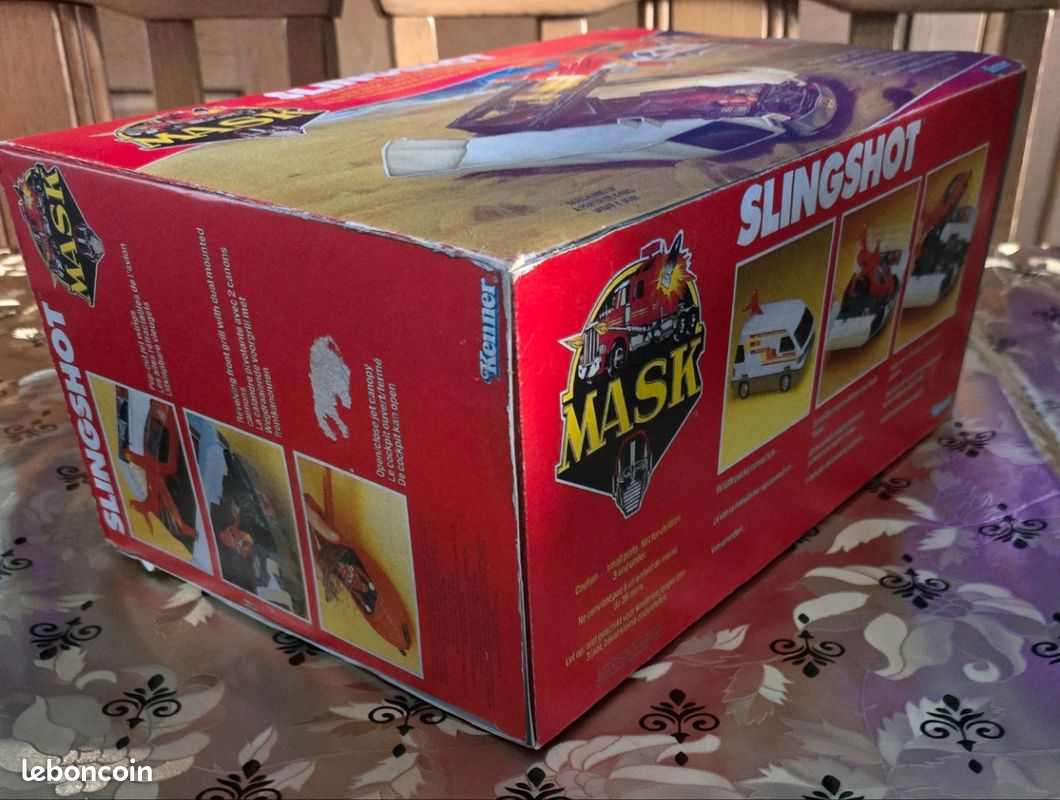 Notice Originale Kenner - Masque Slingshot - Pas De Reproduction