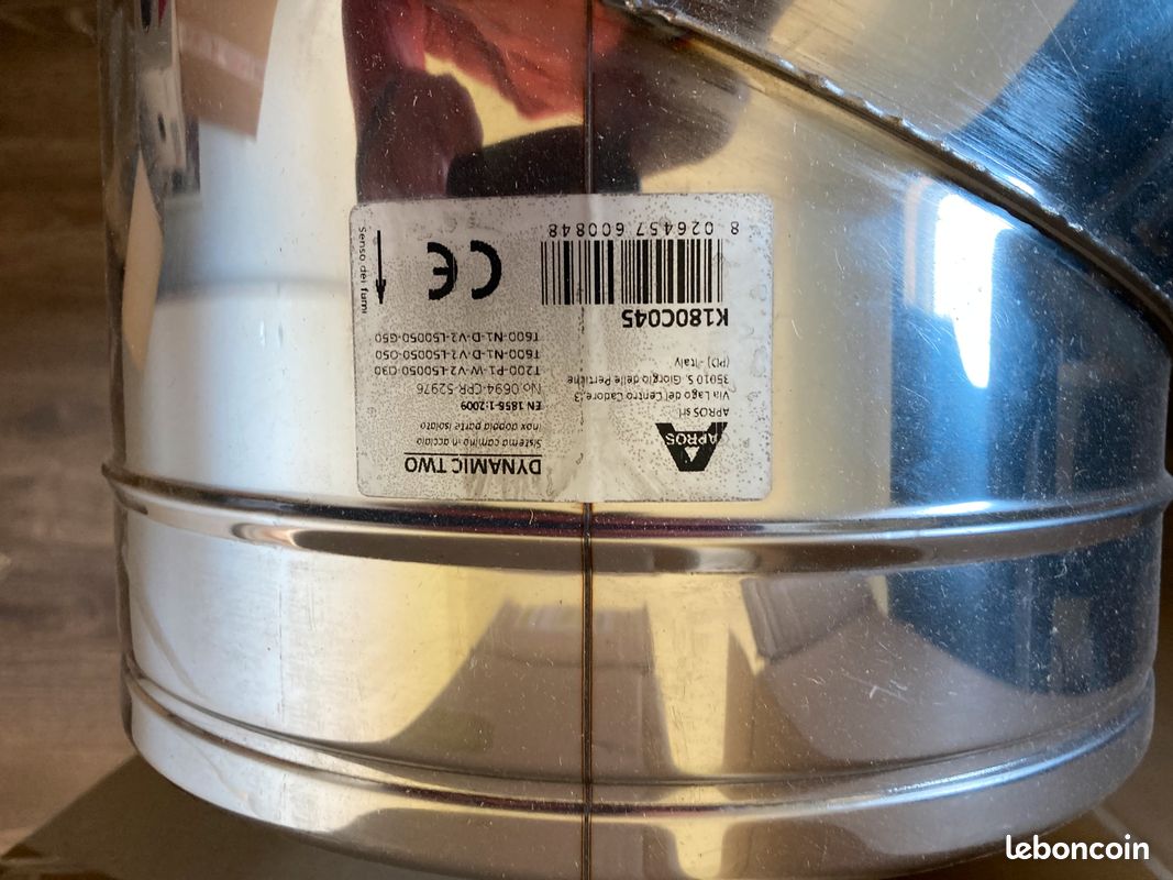 Vends tubage inox isolé 130-180 (image 3)