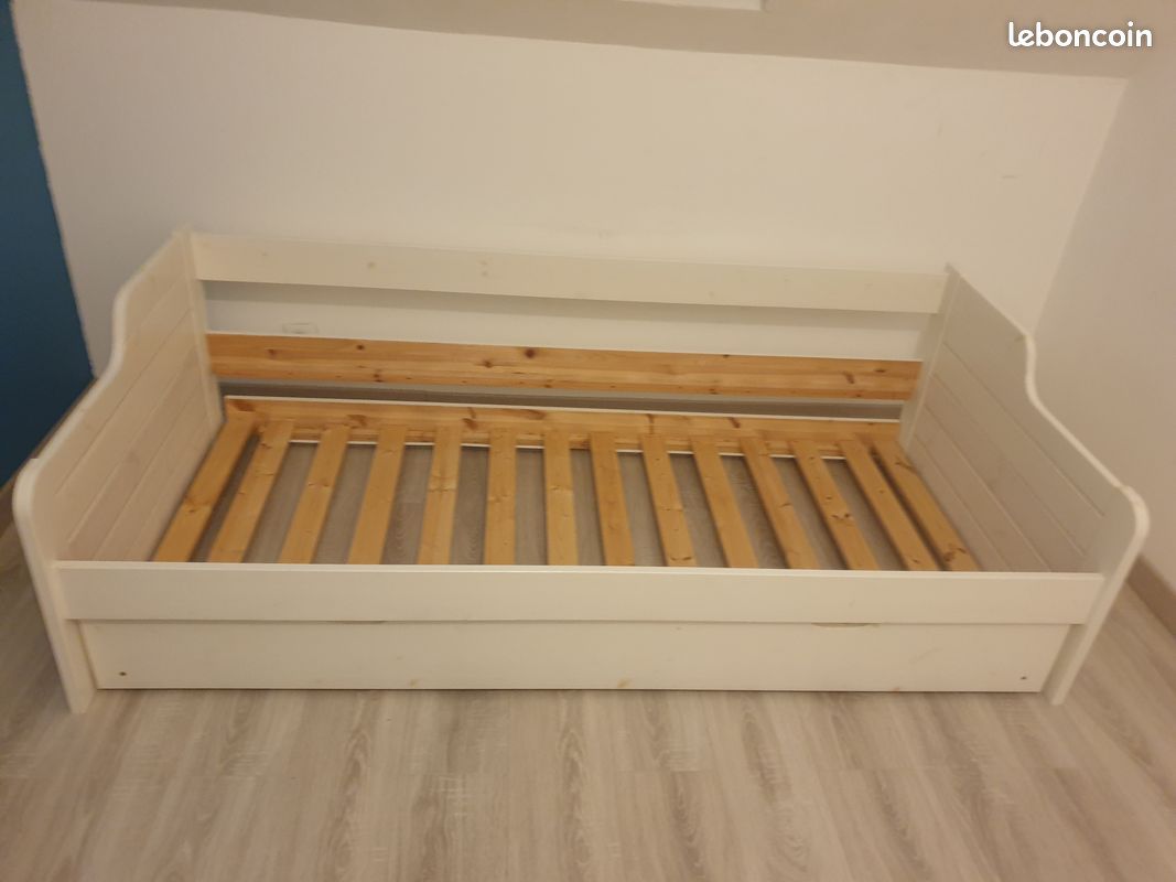 Lit tiroir enfant blanc (image 7)