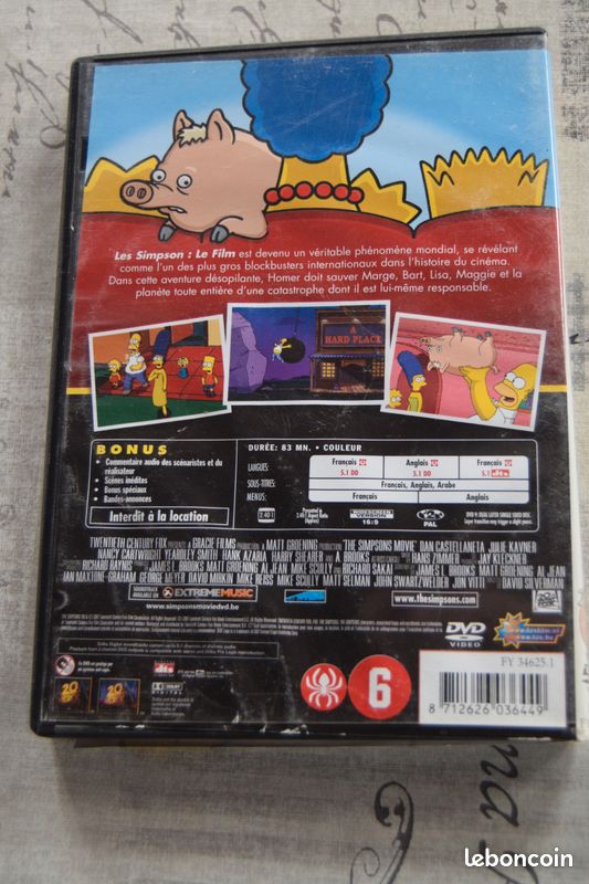 DVD les simpsons (image 2)