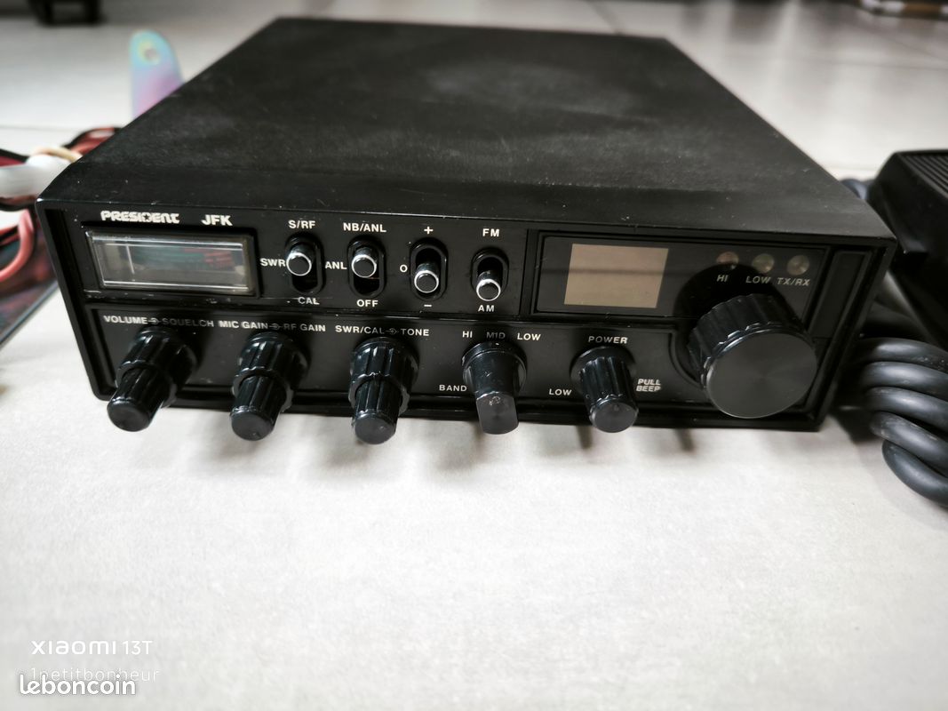 Radio CB President JFK Révisée – 120 Canaux – Cibie Mobile