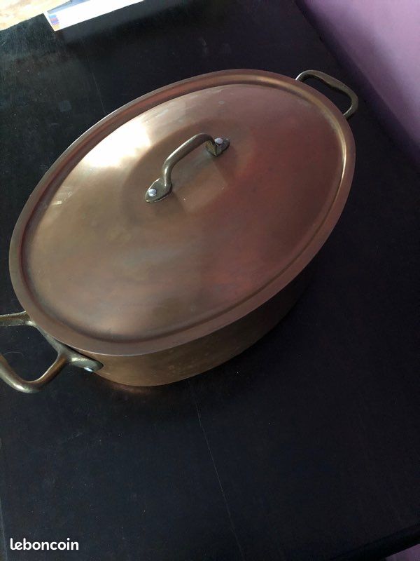 Casseroles et faitout en cuivre (image 1)