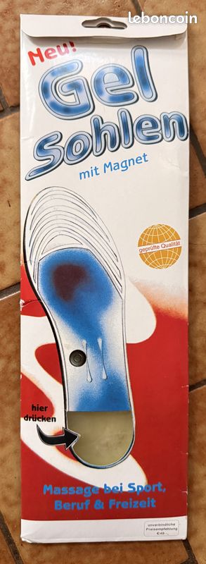 HIL Semelles neuves en gel avec magnet (image 2)