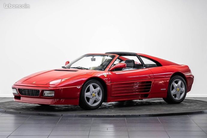 ZF218 Miniatures du chateau Heco 1/24 rare Ferrari 348 TS cabriolet rouge Edl