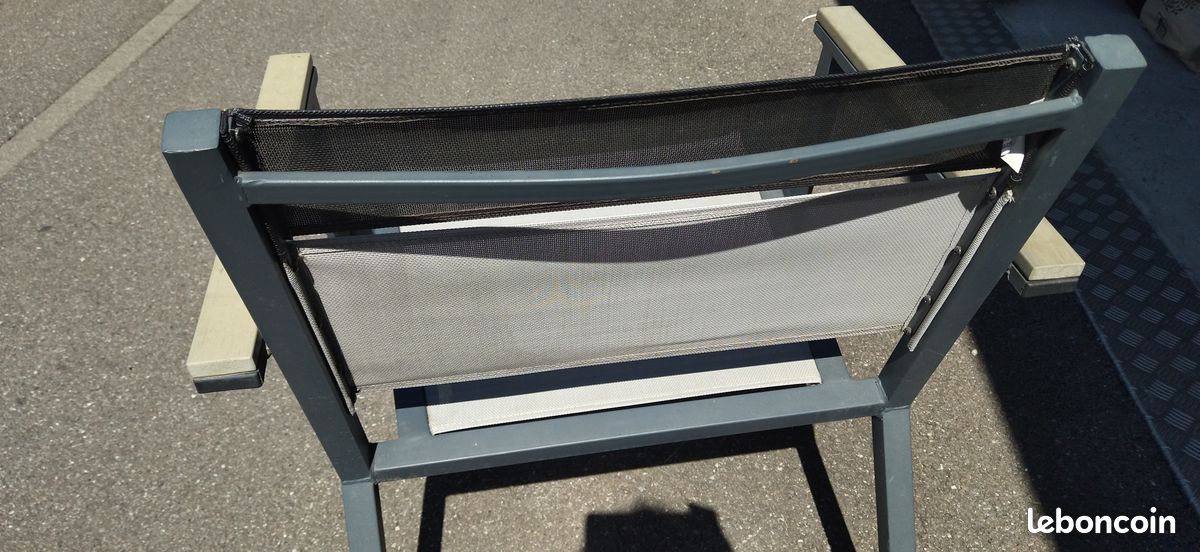 Lot 2 fauteuils jardin (image 2)