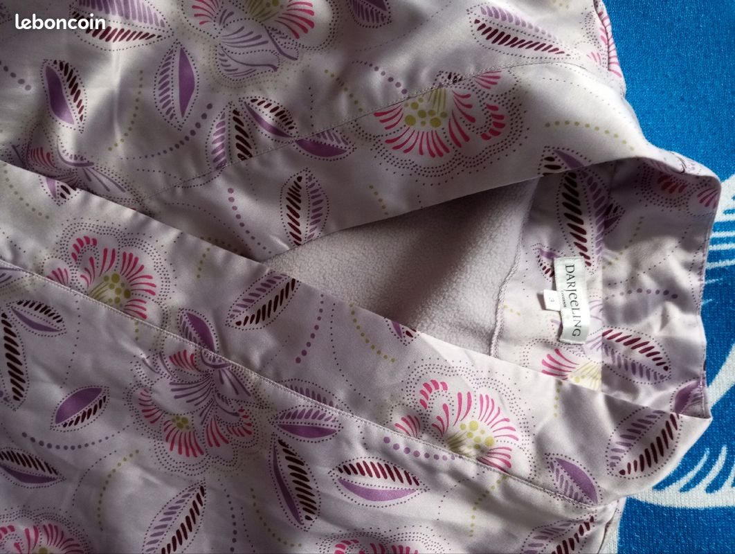 Darjeeling Peignoir Satin Darjeeling Peignoir Peignoir Motif