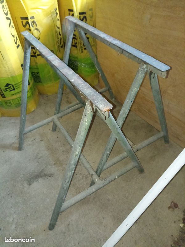 Rayonnage Métal et Tréteaux (image 1)