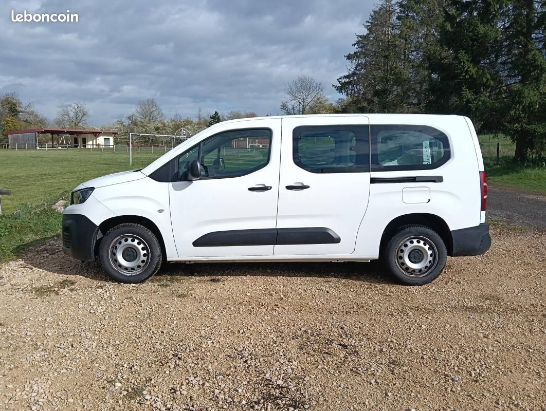 Peugeot Partner Rallongé 3 places HDi 100cv Révisé & garantie 12 mois TVA récupérable (image 3)
