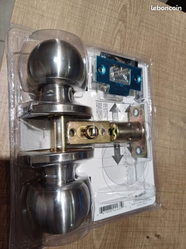 Serrure porte salle d'eau ou toilette (image 2)