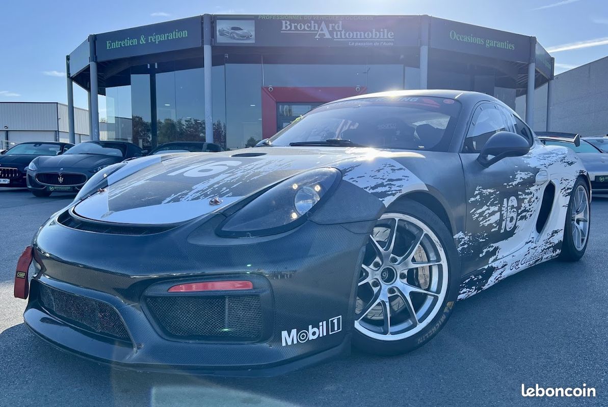 Porsche Cayman GT4 Clubsport Manthey Racing / Flat 6 3.8l 384 CH PDK 6 / Full Carbone / SRO / Préparation complète (image 1)