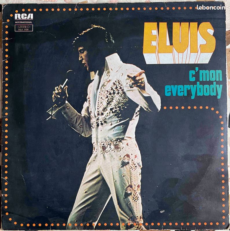 ♥🎼33t🇺🇸 ✦ Elvis Presley (C'Mon Everybody) ✹ 1975 (image 1)