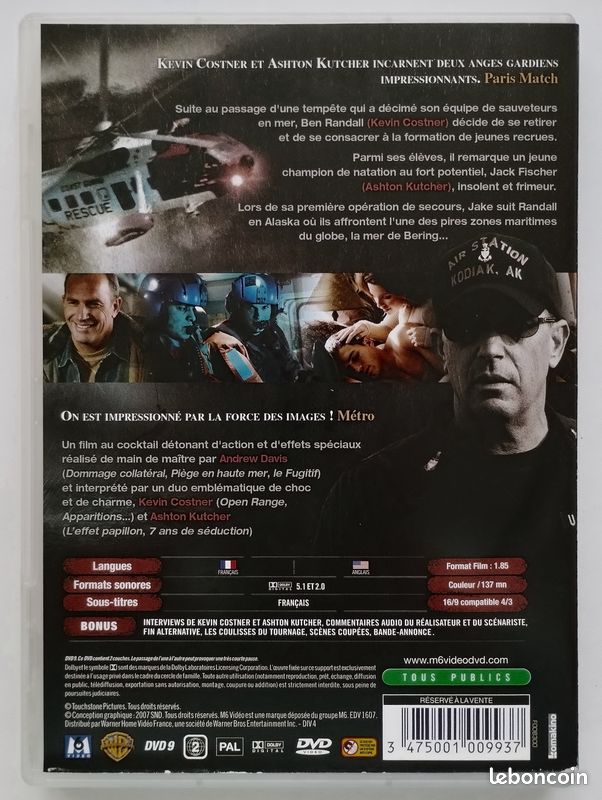 Amd78 - DVD Coast guards (Kevin Costner, Ashton Kutcher) (image 2)