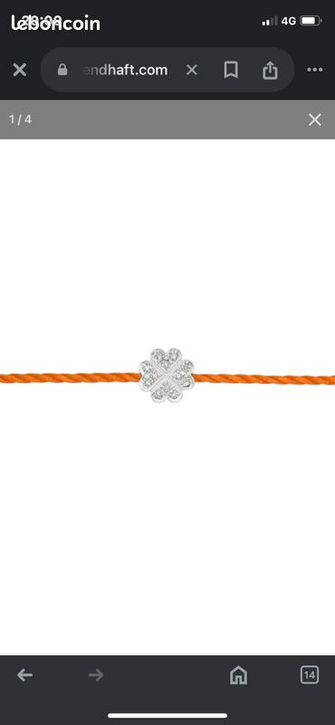 Bracelet Vanessa Tugendhaft trèfle (image 1)
