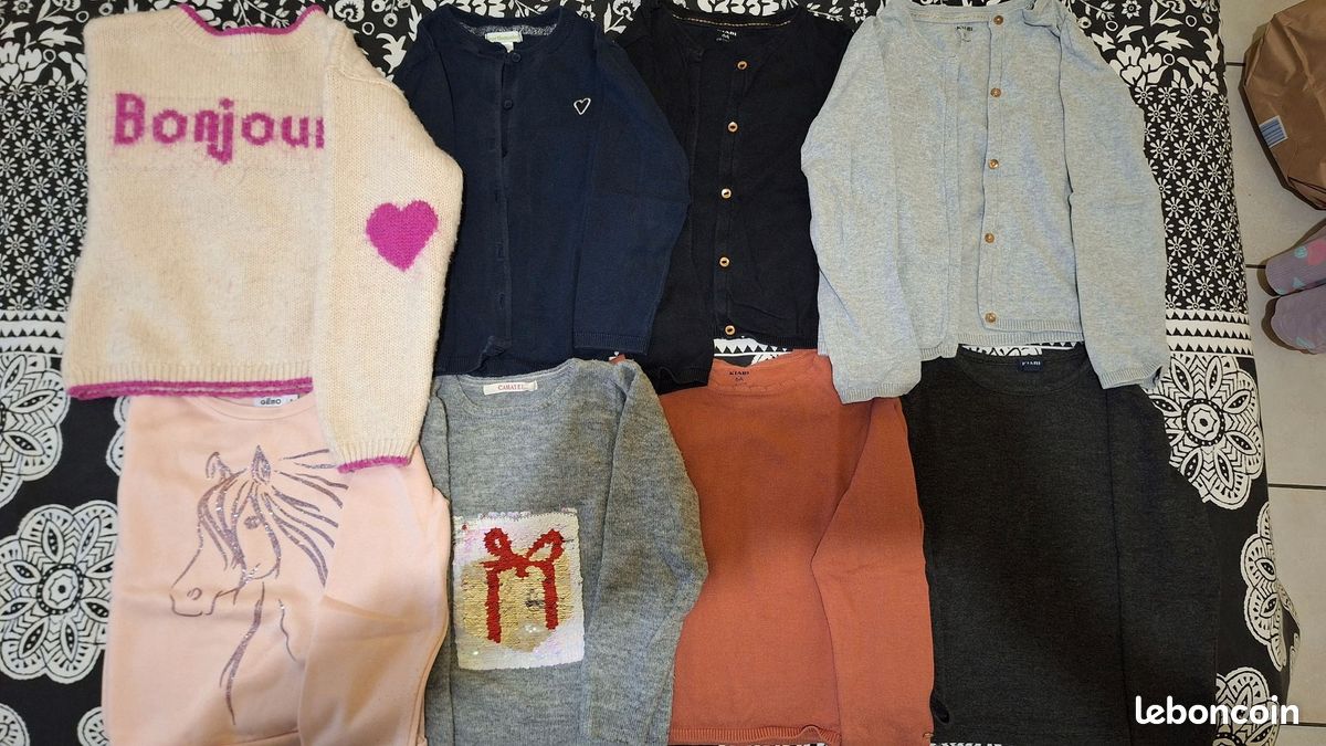 Vêtements filles 6/8 ans hiver été (image 9)