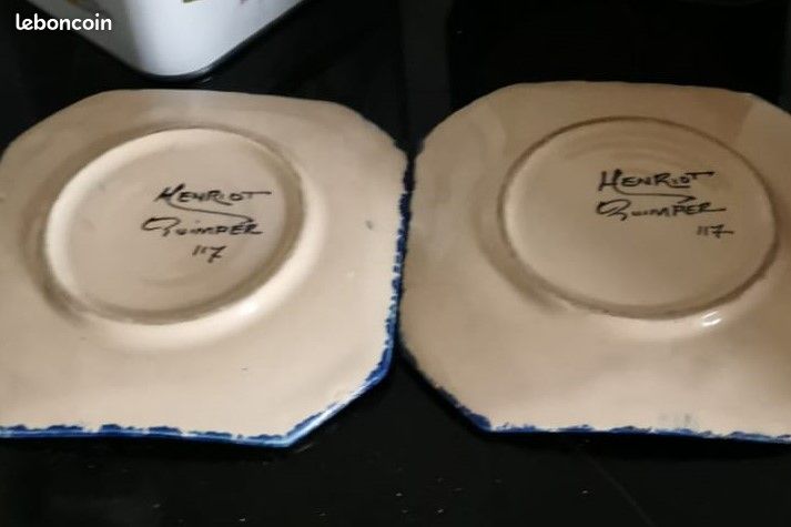 Lot de 2 petites coupelles Henriot quimper (image 3)