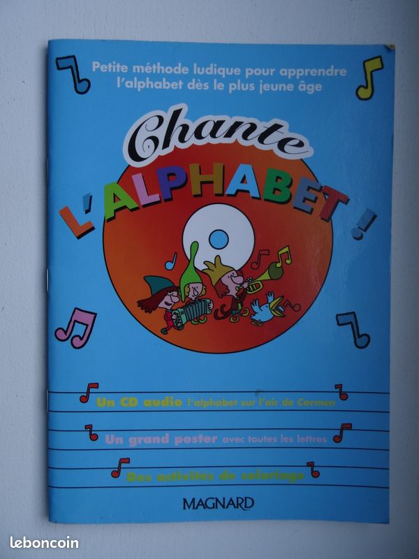 Livre pour enfants - Chante l'alphabet avec CD (image 1)