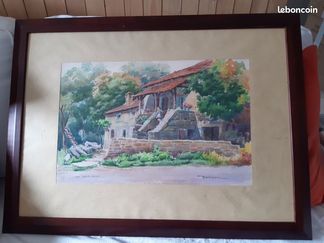Aquarelle Balmon (image 1)