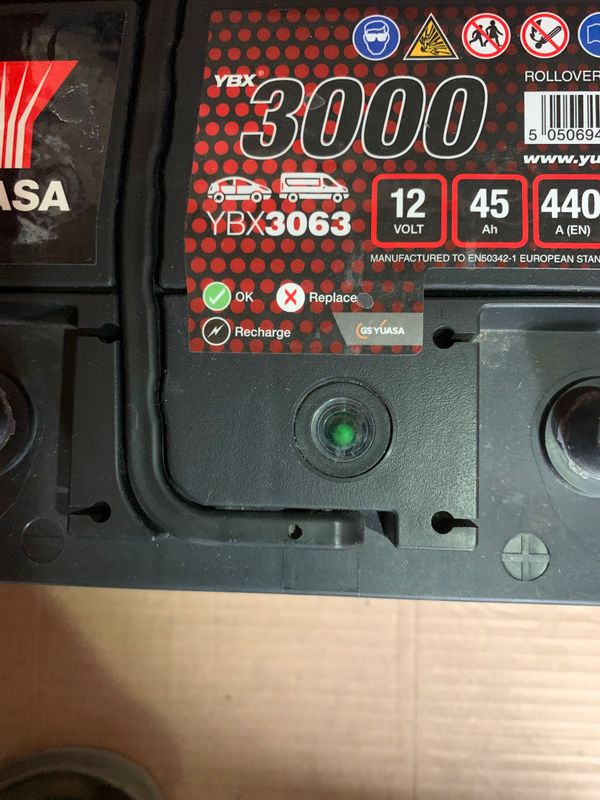 Batterie voiture YBX3063 12V 45Ah Yuasa