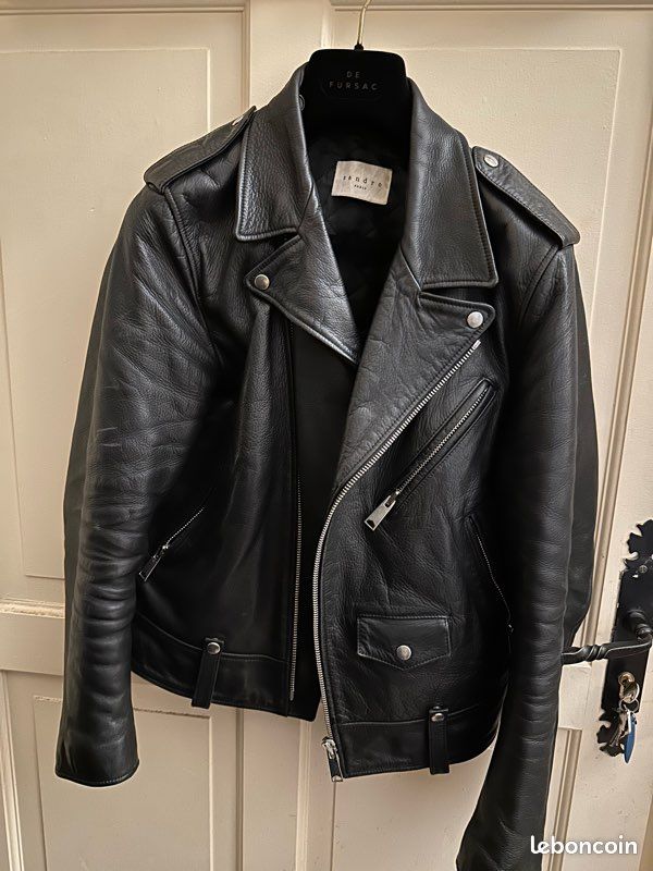 Veste Homme Perfecto Cuir Homme Sandro Printemps Les Vestes 2019 - Main Image