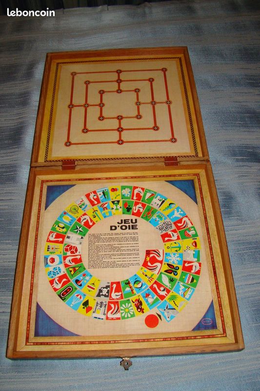 Mallette De Jeux De Société Vintage - Années 1960 - état Très Correct
