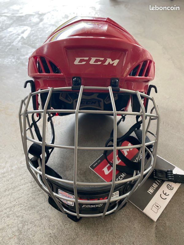 Casque hockey CCM FL80S 51/56cm (image 1)
