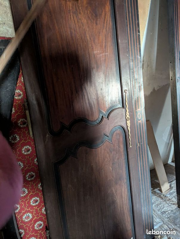 Armoire de port acajou massif (image 7)