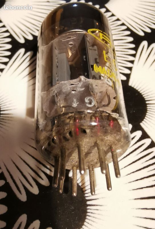 Tube ecc82 RTC (Mullard code Gf2) NOS (lampe ampoule ampli hifi 2au7) (image 4)