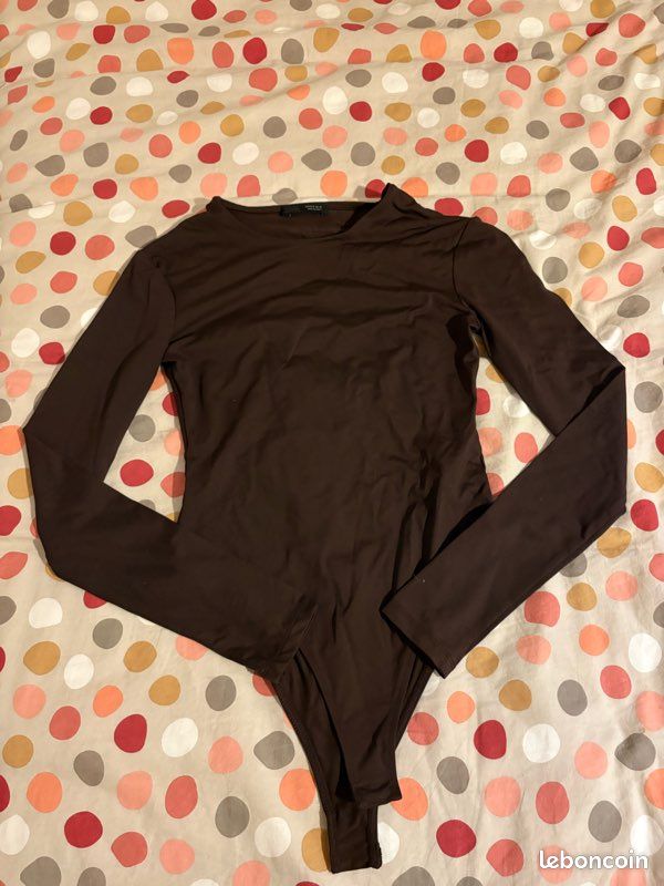 Body marron manches longues (image 1)