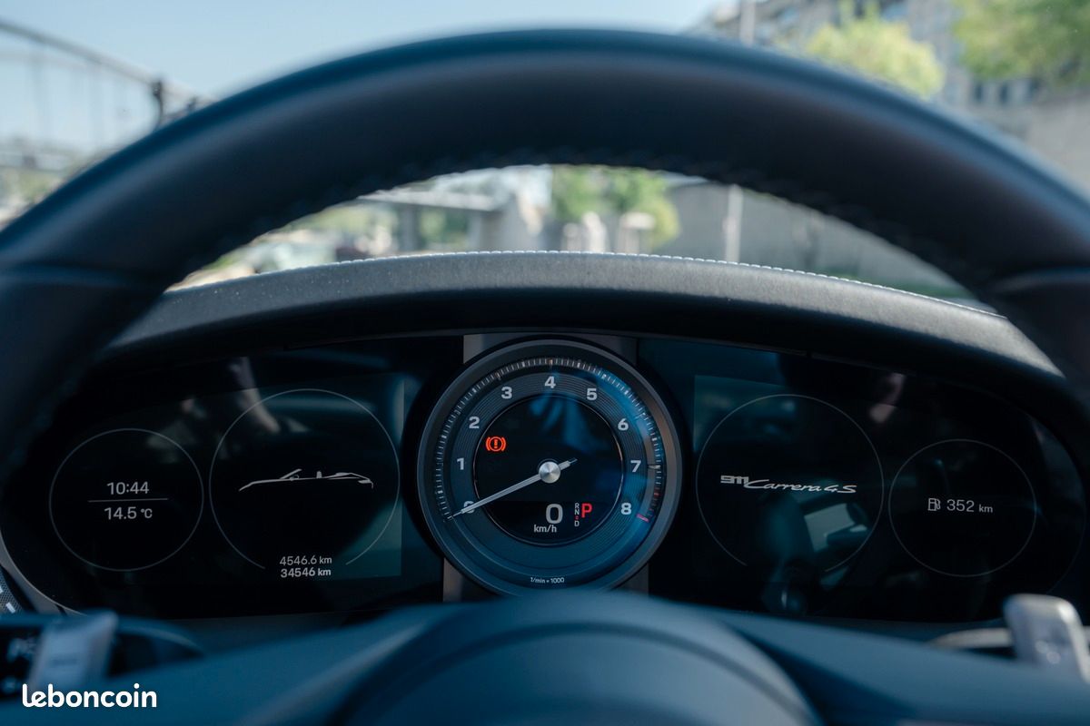 Porsche 911 Carrera 4S Cabriolet Type 992.1 PDK 450cv - 1ère main française (image 20)