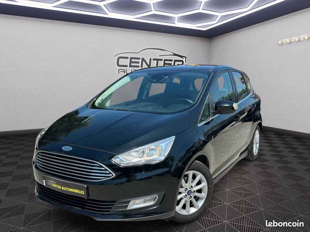 FORD C-Max Titanium 1.5 TDCi 120 cv {RADAR ARR - TOIT PANORAMIQUE} (image 1)